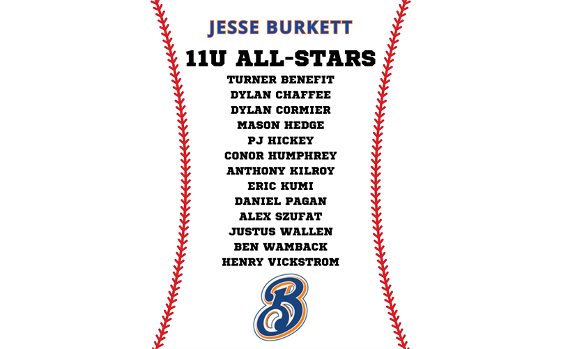 U11 Baseball All Stars