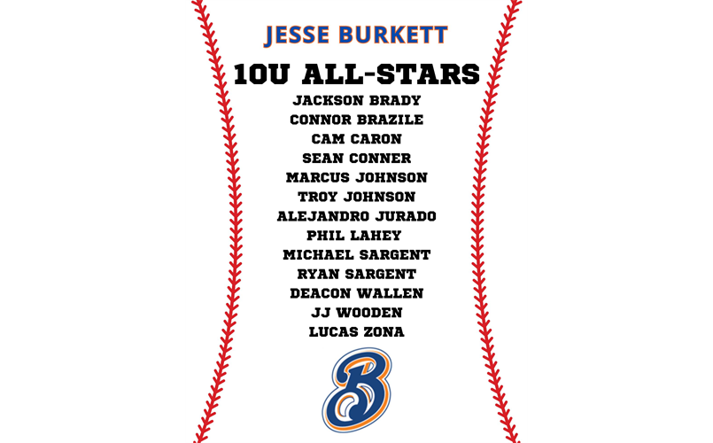 U10 Baseball All Stars